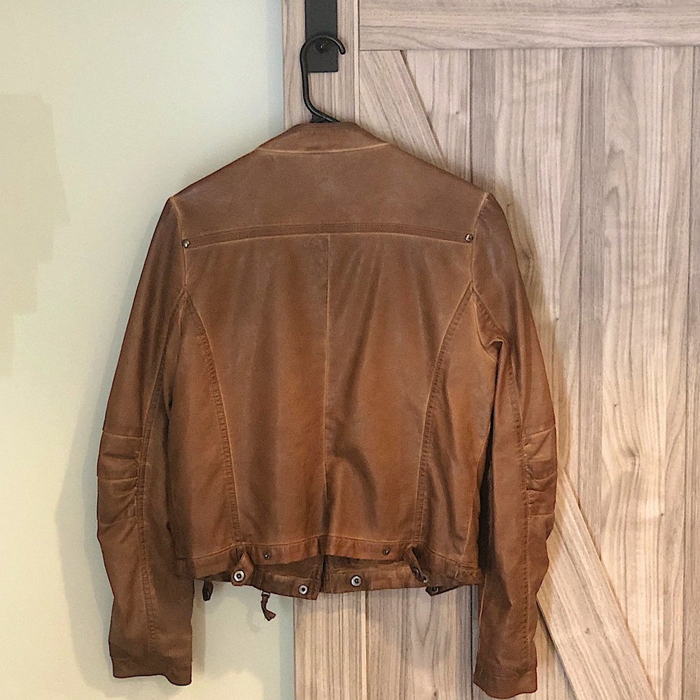 Blu Pepper+Jacket+Brown+Sz Large - Picture 4 of 4
